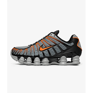 Nike Shox TL Light Smoke Grey Black Bright Mandarin