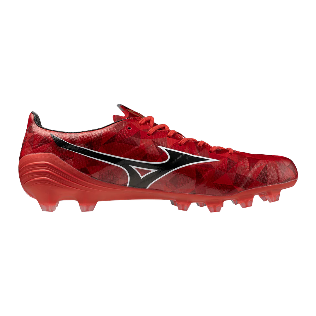 Mizuno Alpha II Elite FG - Ruby Red Pack 3