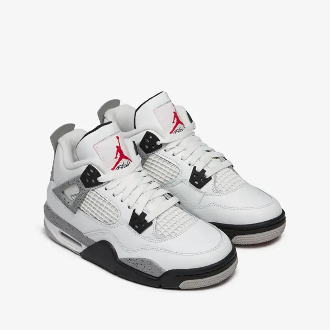 Jordan 4 Retro White Cement (2025) (GS) 2