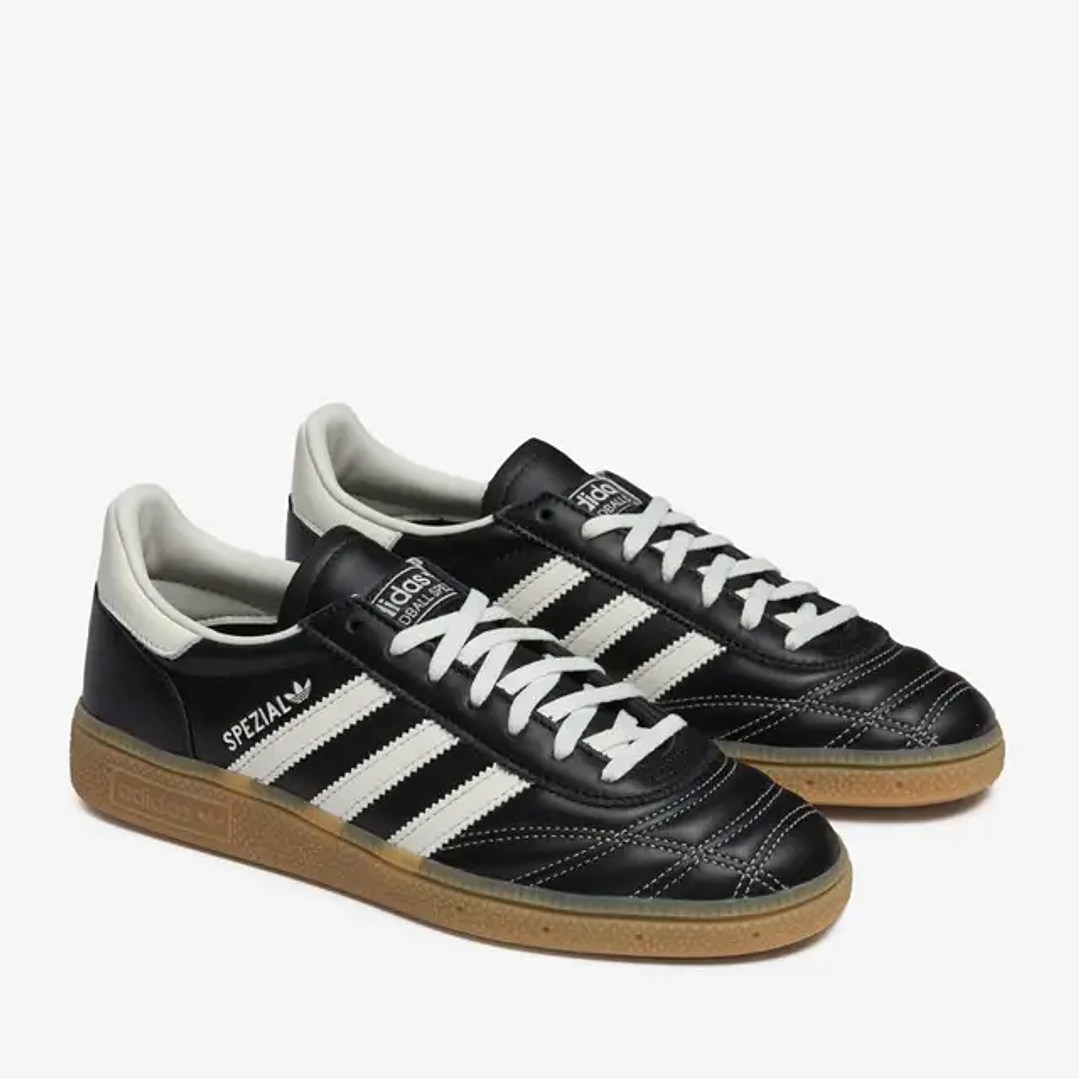 adidas Handball Spezial Quilted Stitching Black Off White (Women's) 2