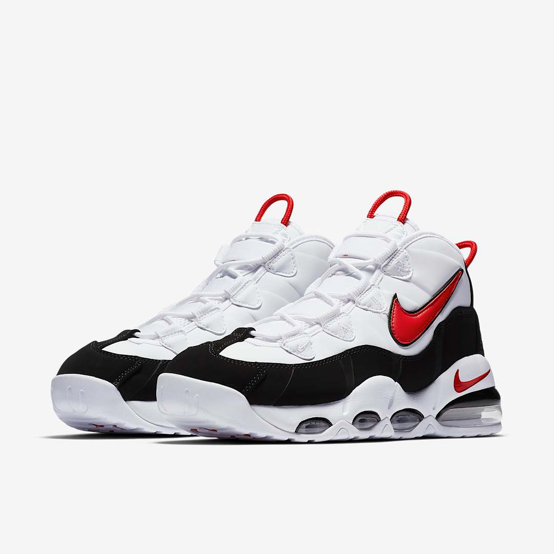 Nike Air Max Uptempo 95 White Red Black 2