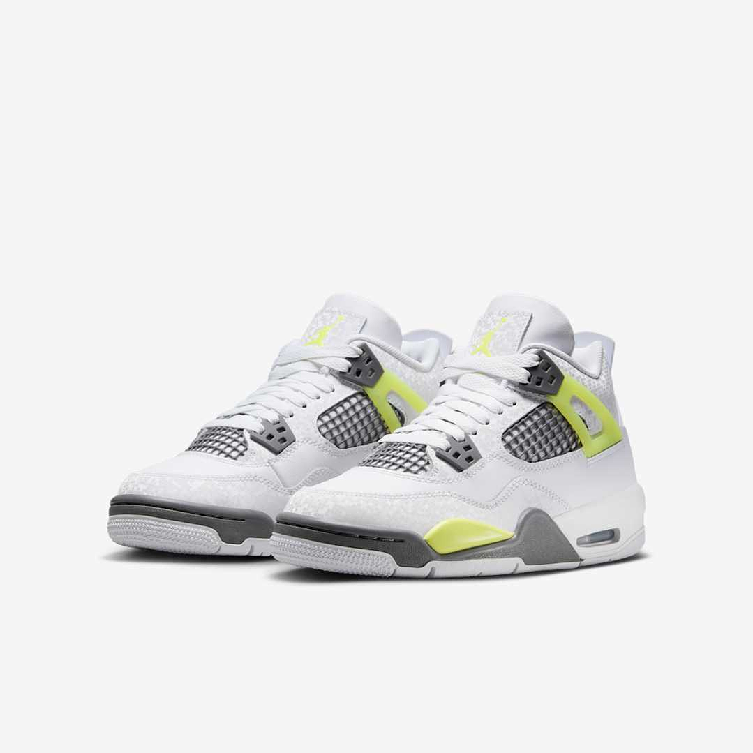 Jordan 4 Retro Light Lemon Twist (GS) 2