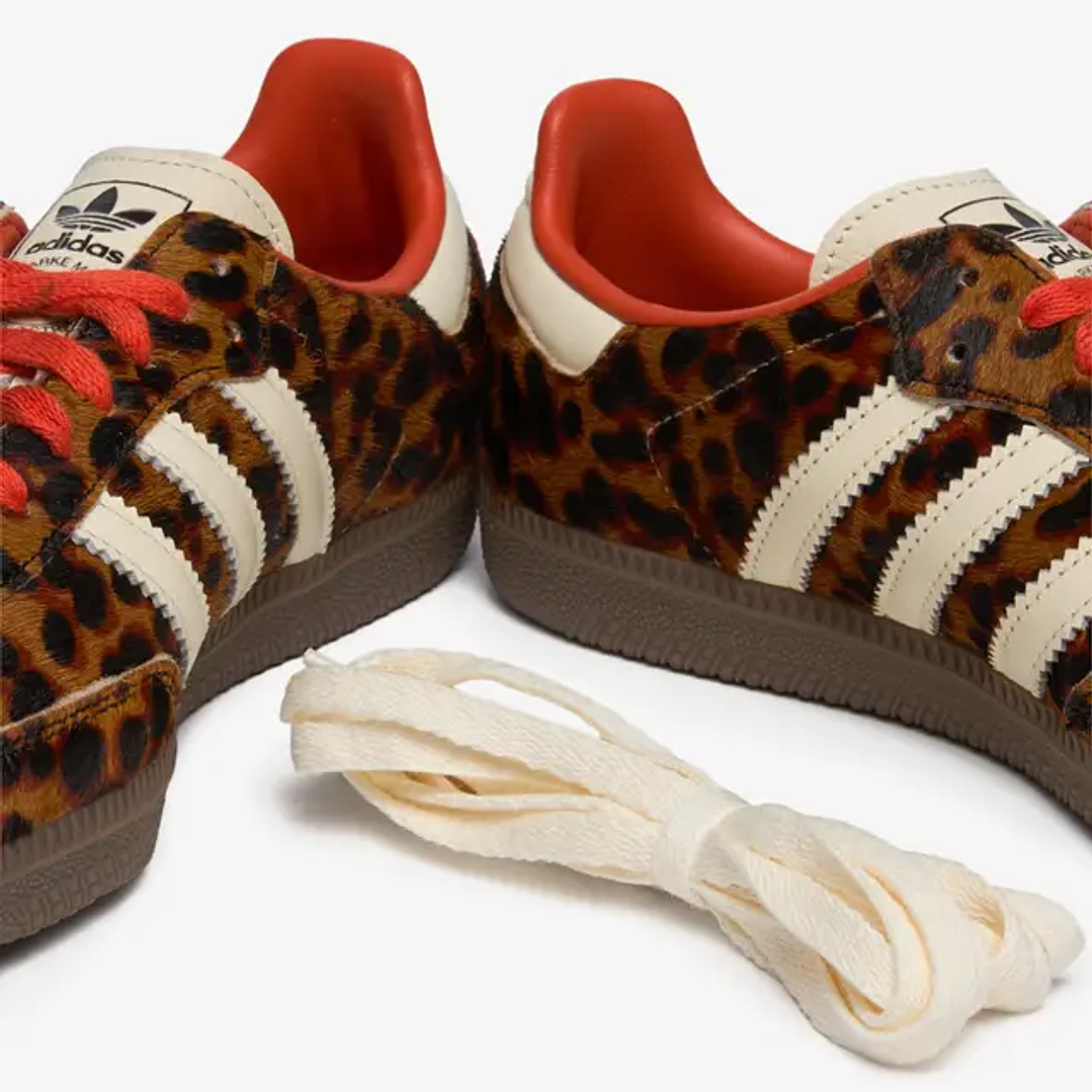 adidas Samba OG Preloved Red Leopard (Women's) 3