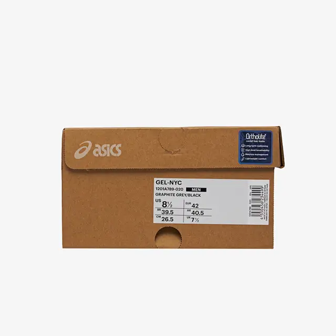 ASICS Gel-NYC Graphite Grey Black 6