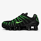 Nike Shox TL Black Green Strike - thumbnail 1