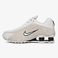 Nike Shox R4 White Black Suede (Women's) - thumbnail 1