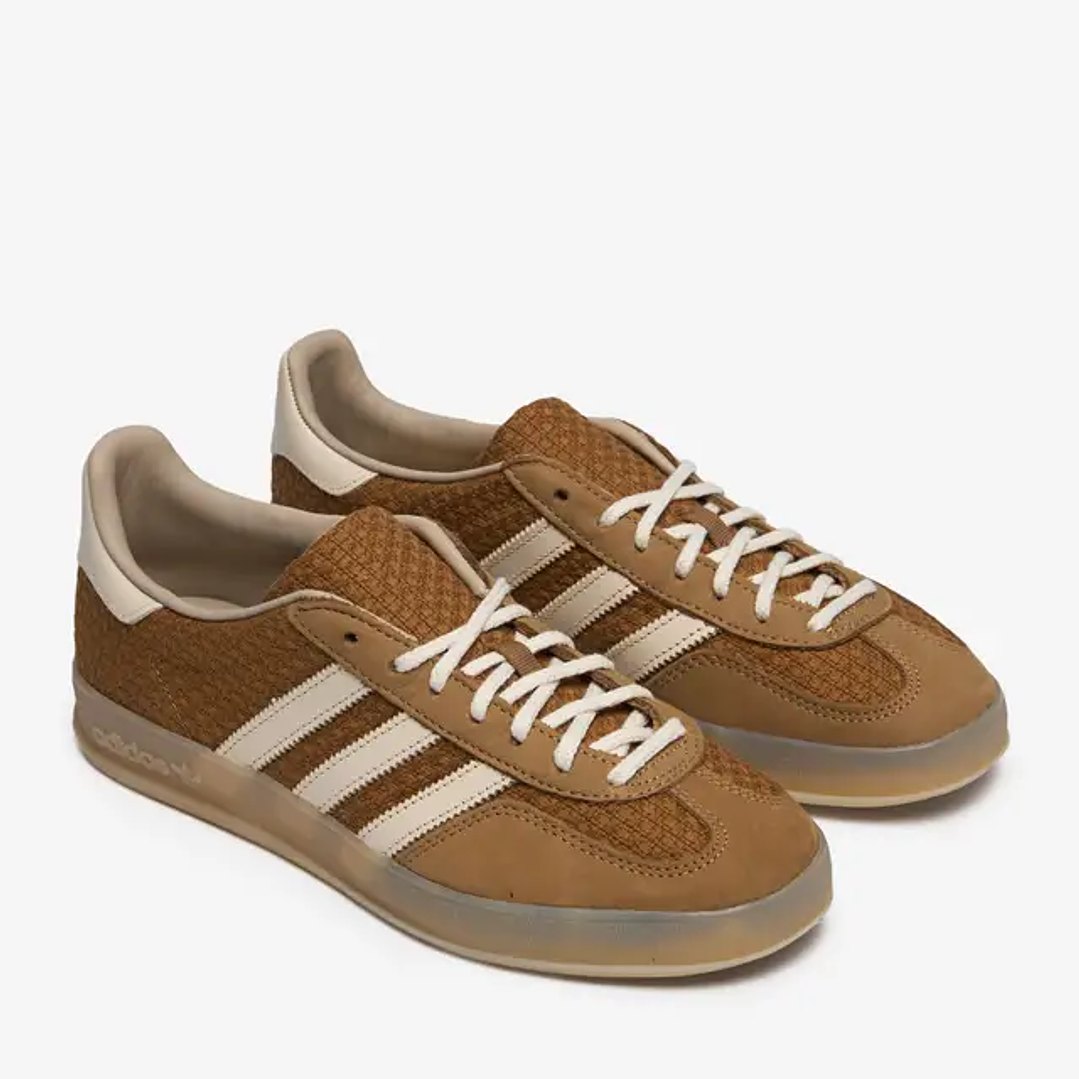 adidas Gazelle Indoor Brown Desert Wonder White 2