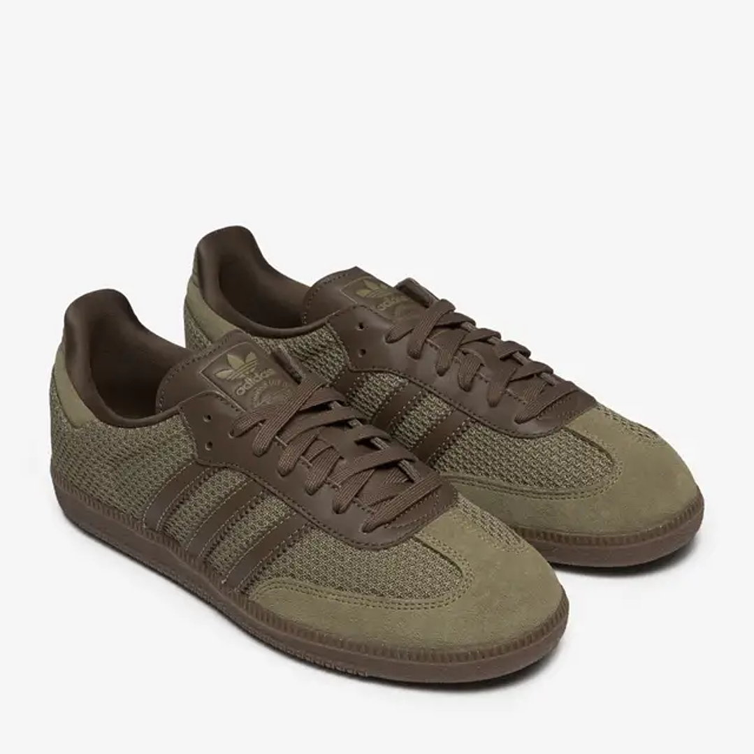 adidas Samba OG Orbit Green Cargo Brown 2