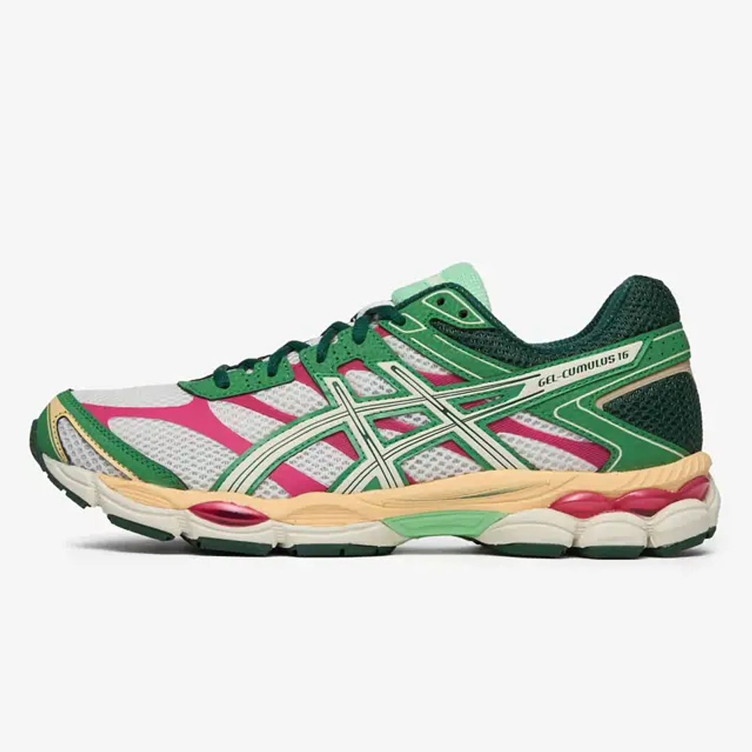 ASICS Gel-Cumulus 16 Green Cream Ivory 1