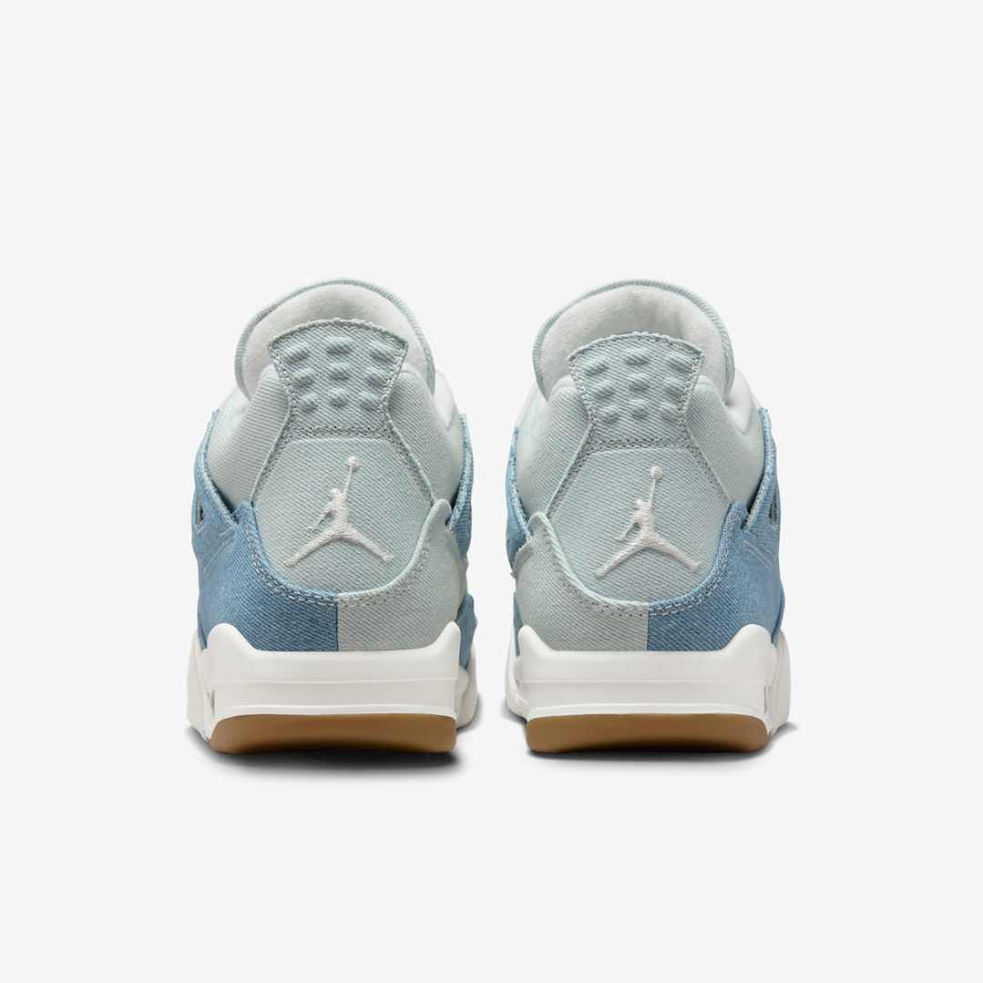 Jordan 4 Retro TEX Denim Worn Blue (Women's) 5