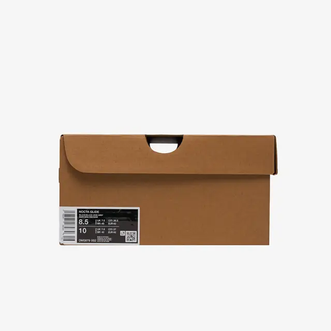 Nike NOCTA Glide Drake Black Iron Grey 6