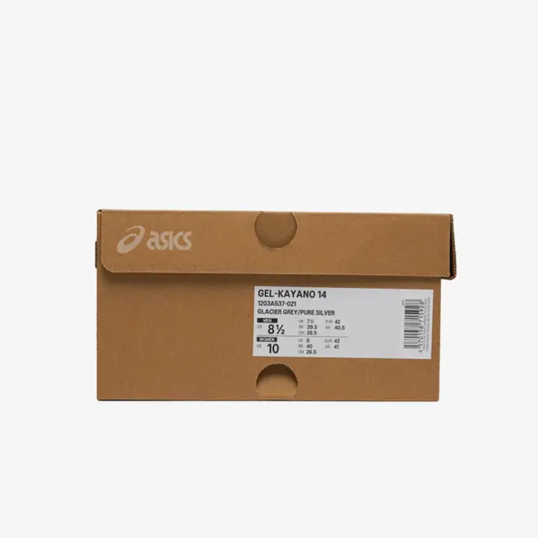 ASICS Gel-Kayano 14 Glacier Grey Pure Silver 6
