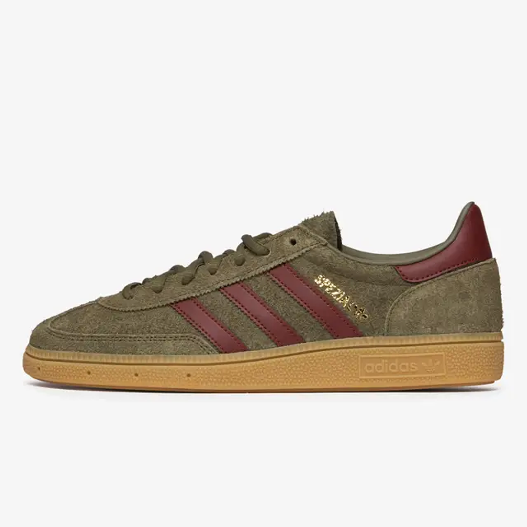 adidas Handball Spezial Focus Olive Fox Brown Gum 1