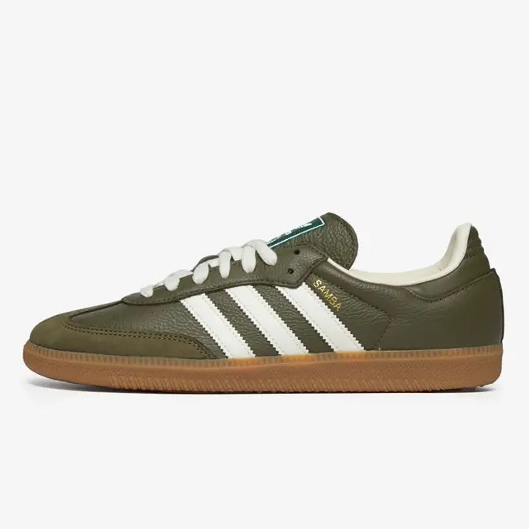adidas Samba OG Medium Raw Khaki Gum 1