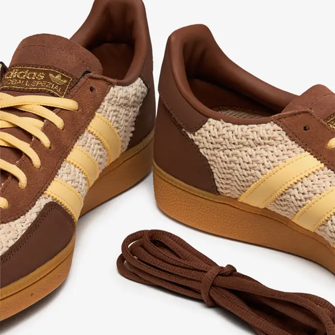 adidas Handball Spezial Preloved Brown Orange Tint Gum (Women's) 4