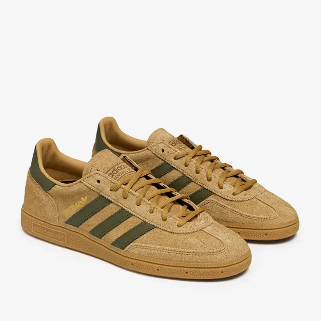 adidas Handball Spezial Golden Beige Focus Olive 2