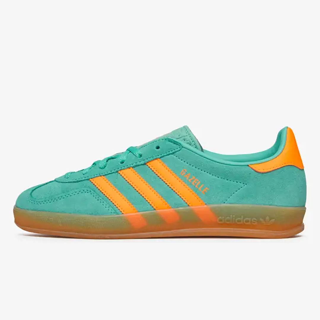 adidas Gazelle Indoor Acid Mint Orange (Women's) 1