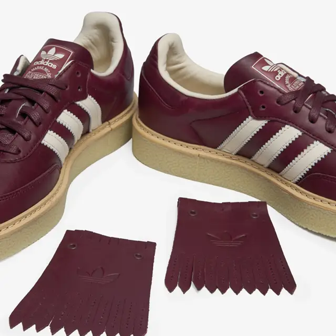 adidas Samba Lux Maroon Off White 4