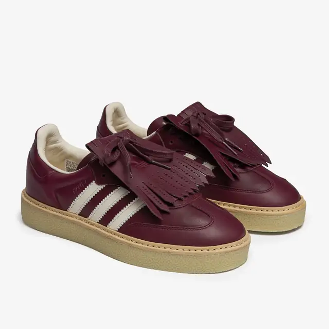 adidas Samba Lux Maroon Off White 6