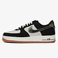 Nike Air Force 1 Low '07 LV8 Black Patent Camo Swoosh - Thumbnail 1