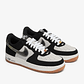 Nike Air Force 1 Low '07 LV8 Black Patent Camo Swoosh - Thumbnail 2