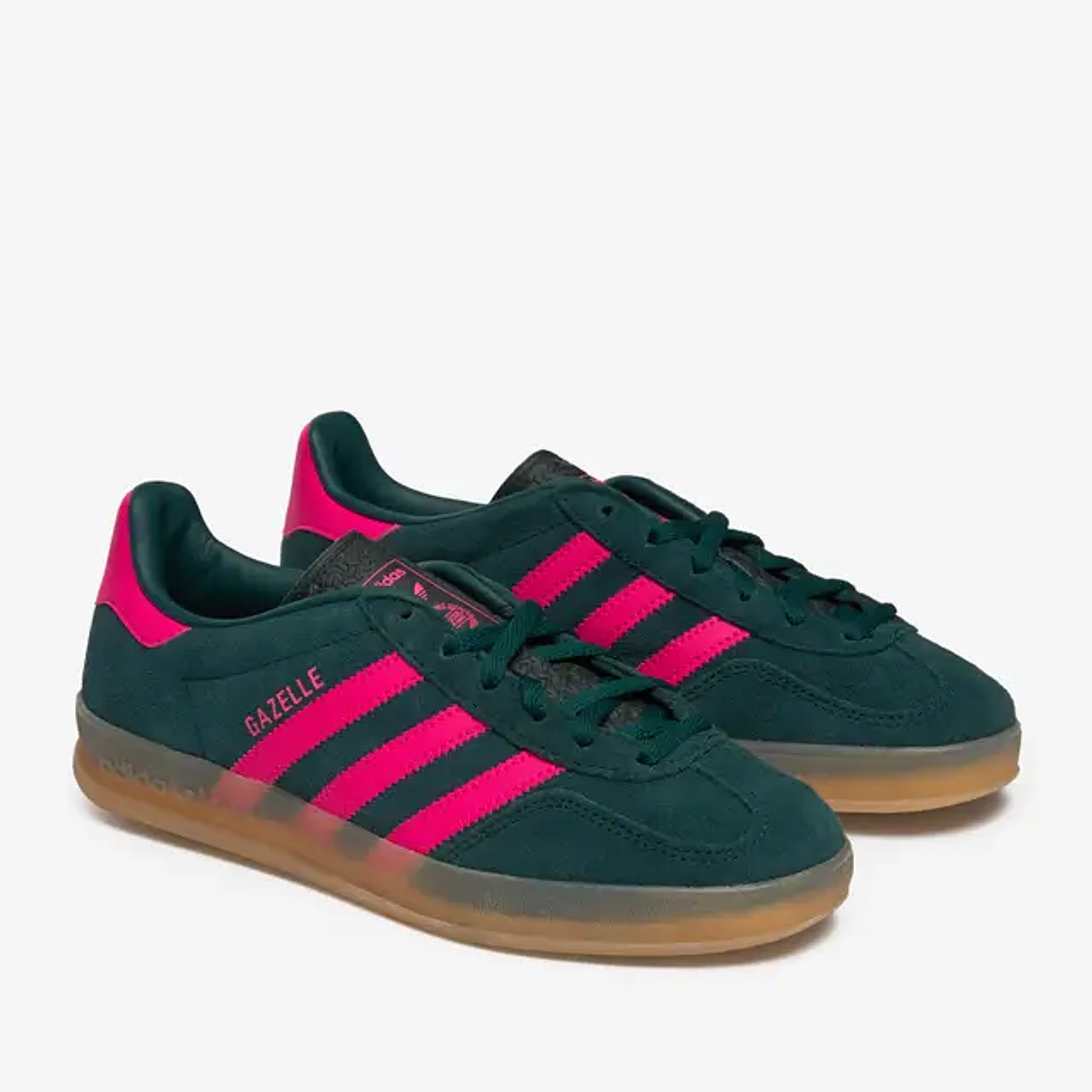 adidas Gazelle Indoor Aurora Ivy Shock Pink (Women's) 2