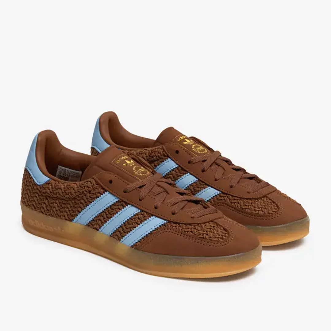 adidas Gazelle Indoor Preloved Brown Clear Sky Gum (Women's) 3