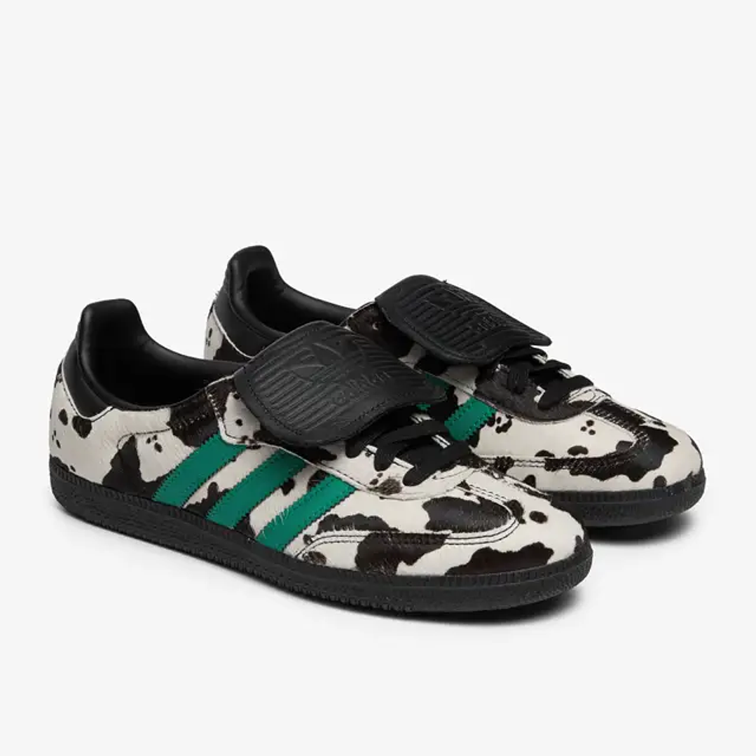 adidas Samba LT Cow Print Black White (Women's) 4