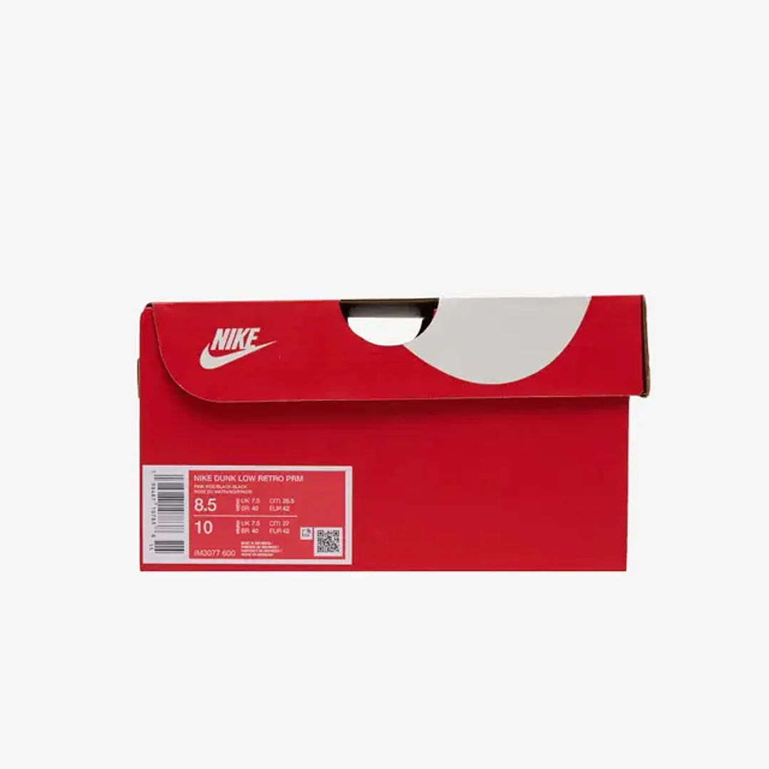 Nike Dunk Low Retro Transparent Black Pink Rise 6