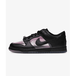 Nike Dunk Low Retro Transparent Black Pink Rise