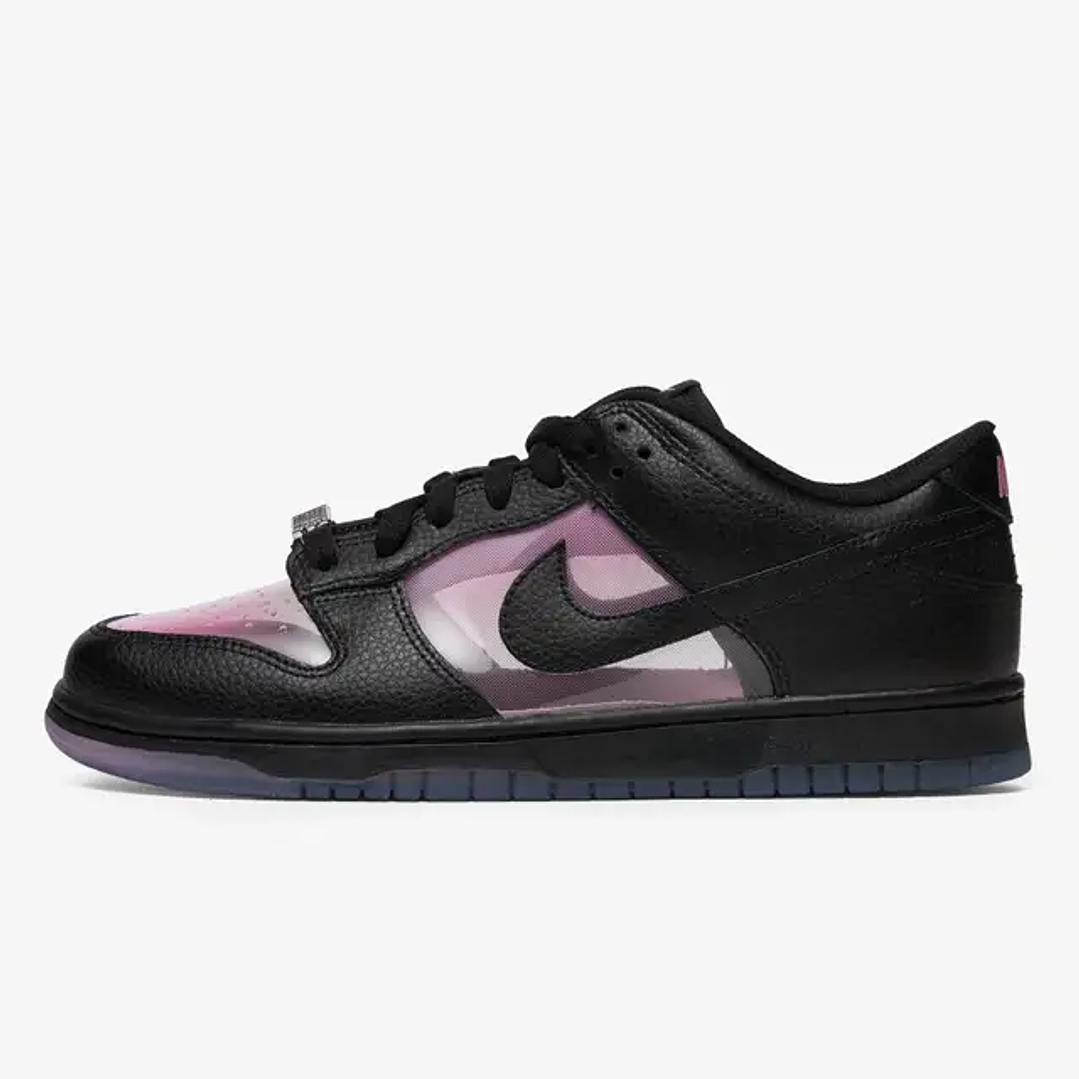 Nike Dunk Low Retro Transparent Black Pink Rise 1