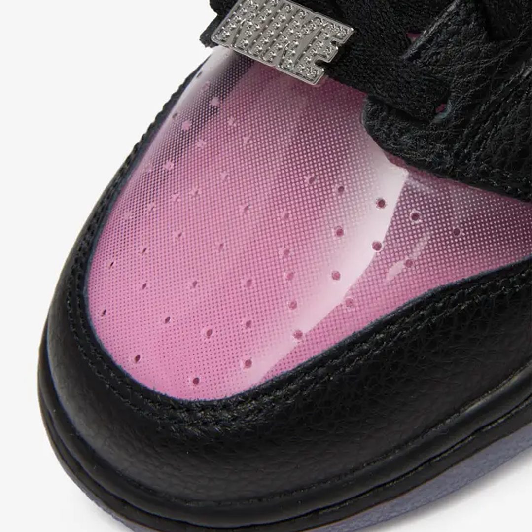 Nike Dunk Low Retro Transparent Black Pink Rise 4