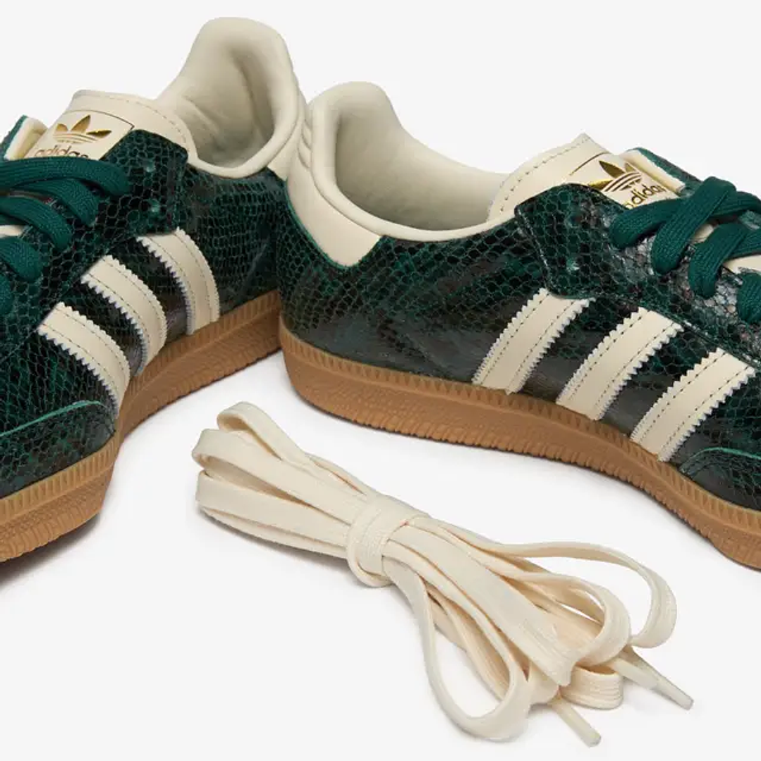 adidas Samba OG Snakeskin Collegiate Green (Women's) 4