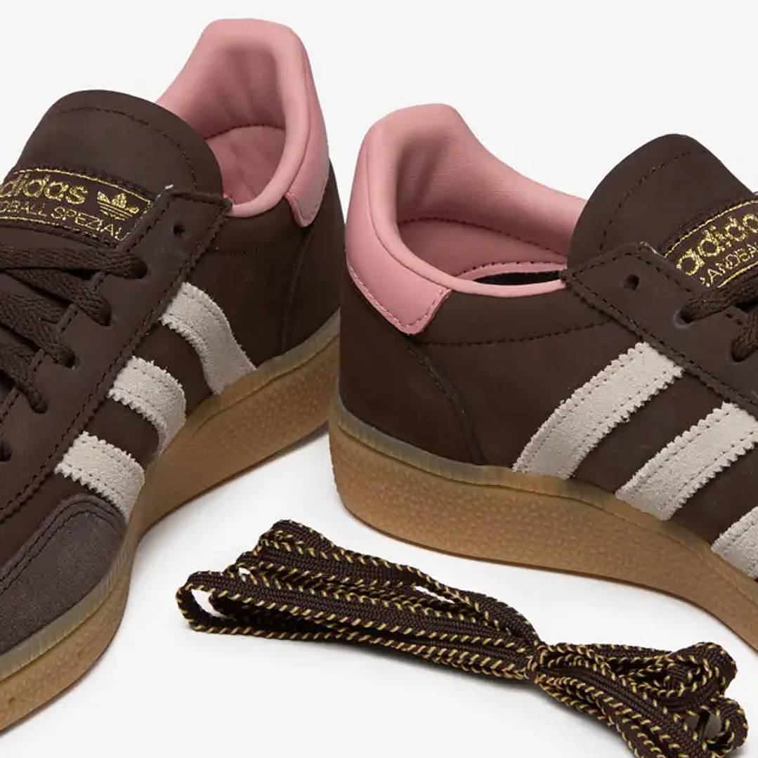 adidas Handball Spezial Dark Brown Wonder Mauve (Women's) 4