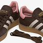 adidas Handball Spezial Dark Brown Wonder Mauve (Women's) - Thumbnail 4