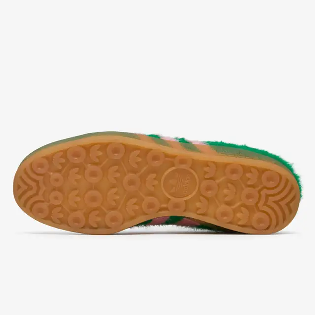 adidas Gazelle Indoor Green Glow Pink (Women's) 5