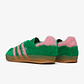 adidas Gazelle Indoor Green Glow Pink (Women's) - Thumbnail 3