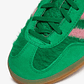 adidas Gazelle Indoor Green Glow Pink (Women's) - Thumbnail 4