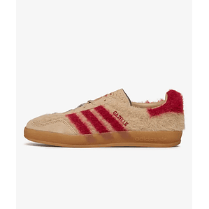 adidas Gazelle Indoor Magic Beige Victory Red (Women's)