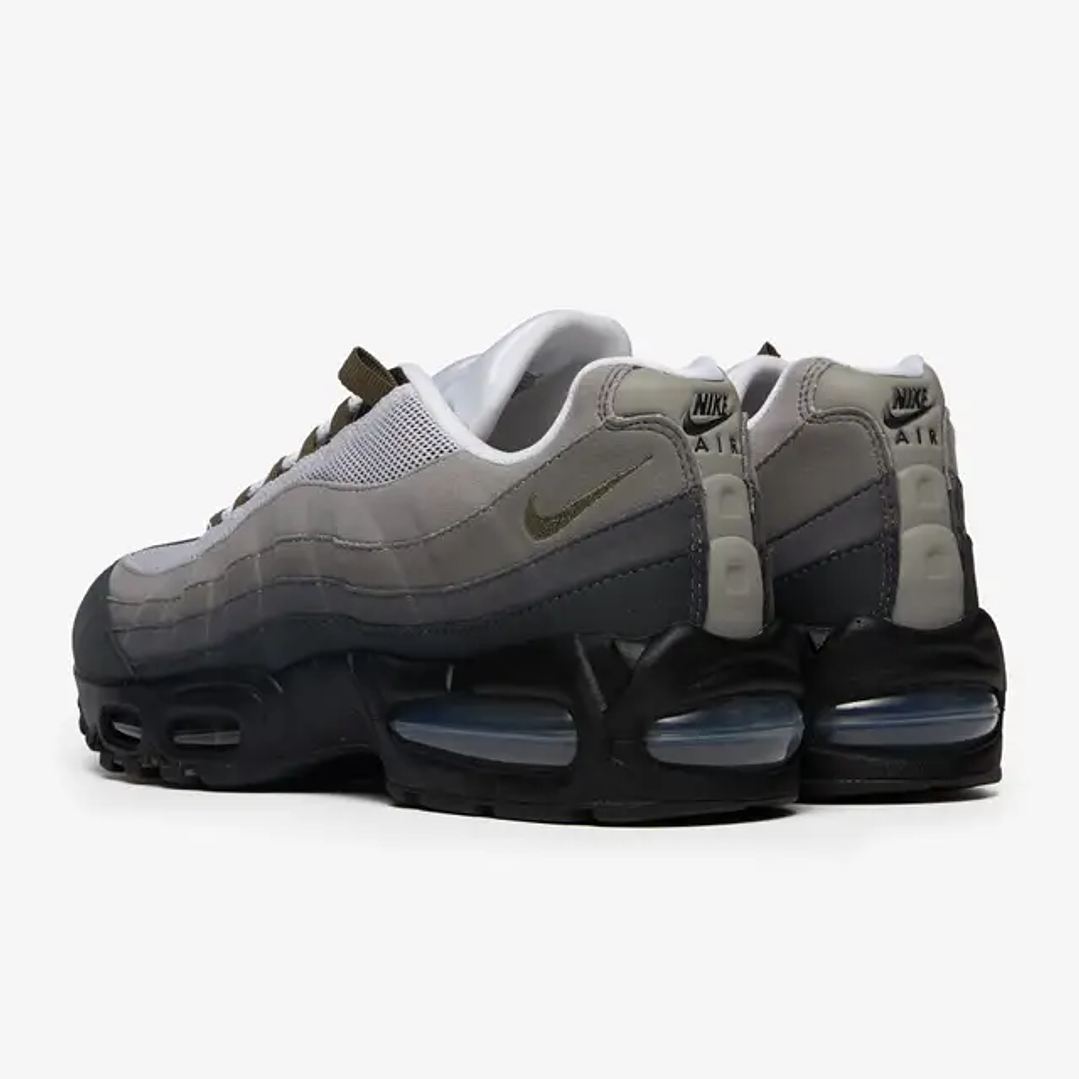 Nike Air Max 95 OG Big Bubble Black Medium Olive (Women's) 2