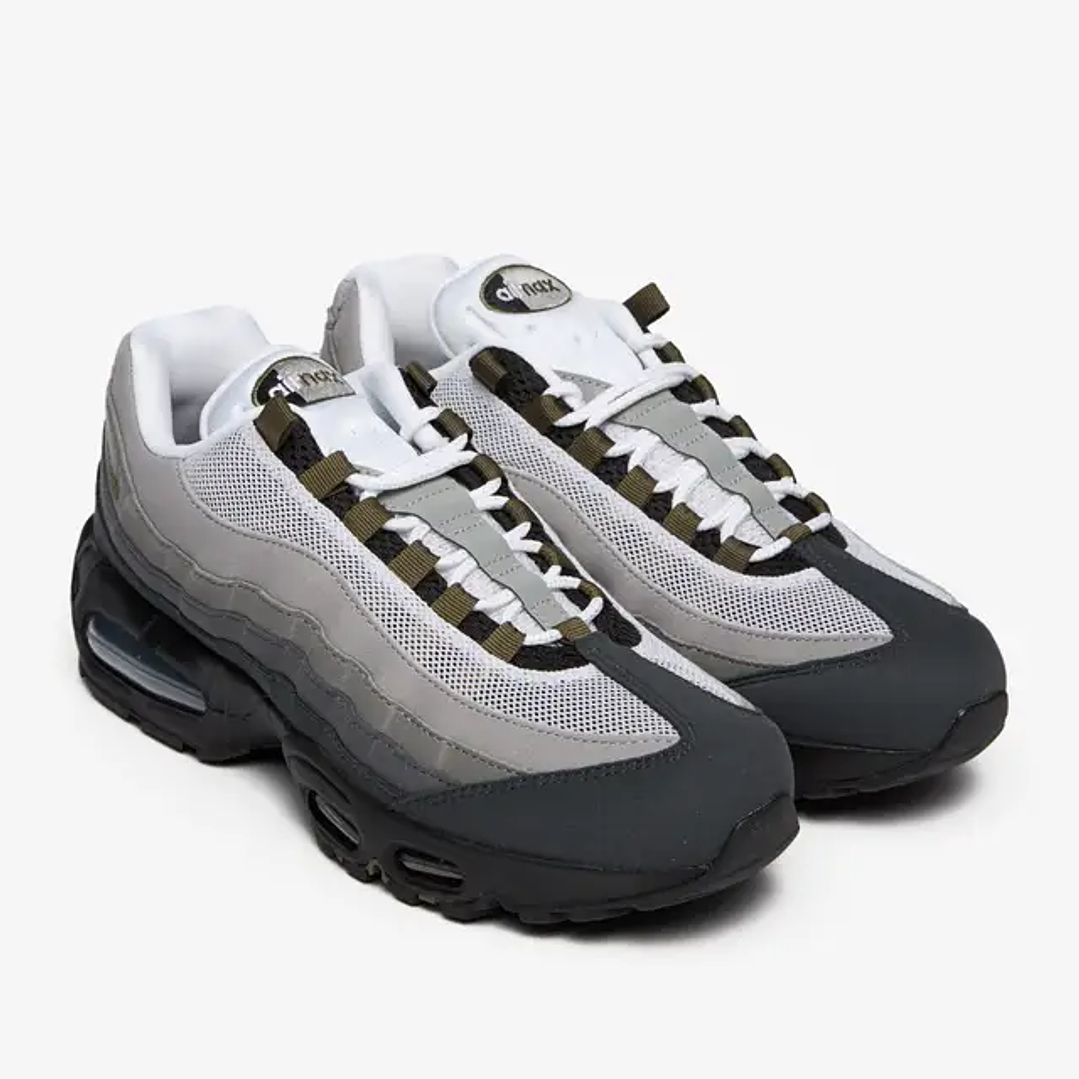 Nike Air Max 95 OG Big Bubble Black Medium Olive (Women's) 3
