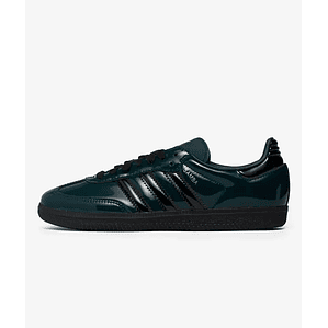 adidas Samba OG Aurora Ivy Black Patent (Women's)
