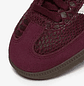 adidas Samba OG Snakeskin Maroon Cream White (Women's) - Thumbnail 4