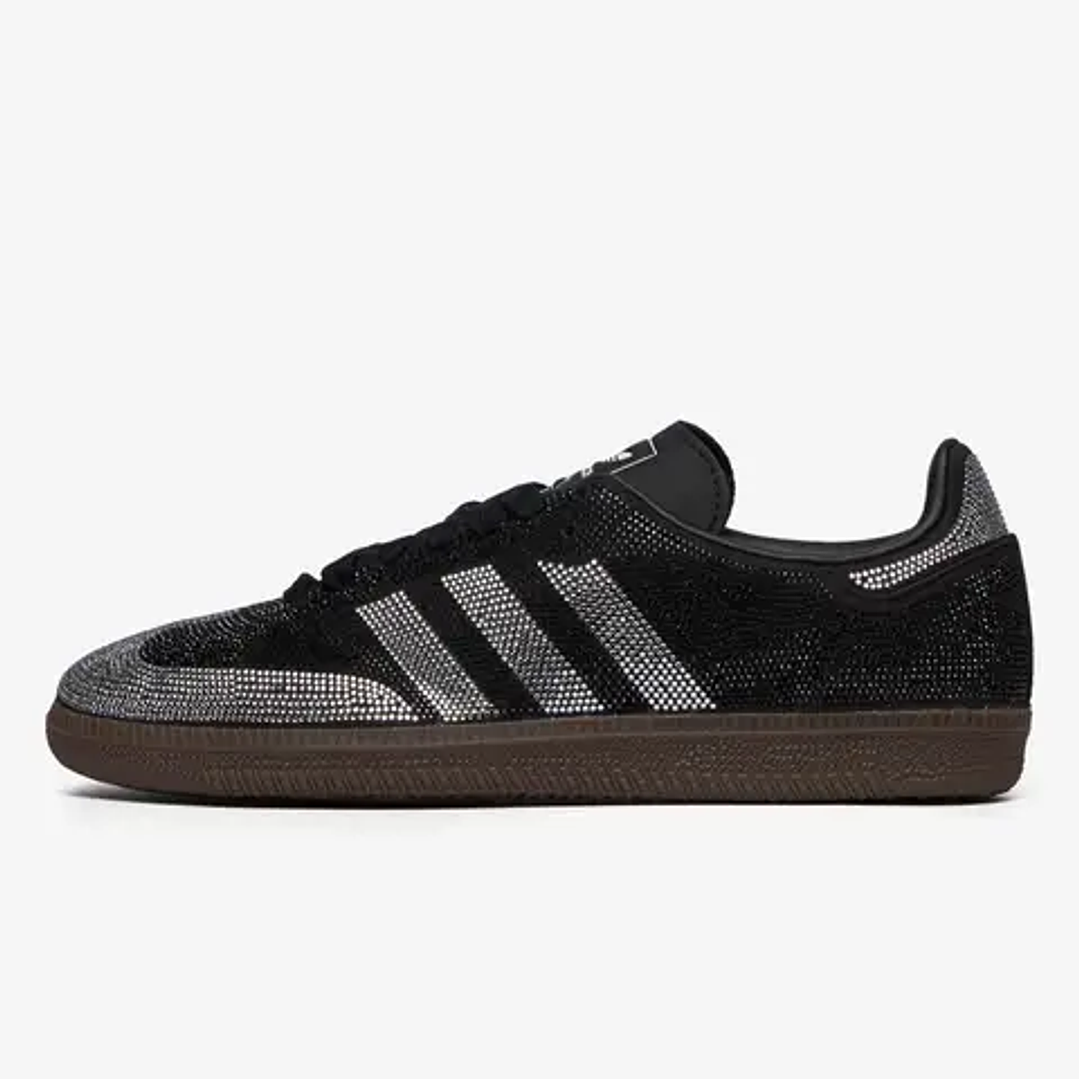 adidas Samba OG Rhinestone Black Silver (Women's) 1