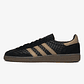 adidas Handball Spezial Basket Weave Black Trace Khaki - Thumbnail 1