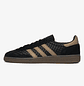 adidas Handball Spezial Basket Weave Black Trace Khaki - Thumbnail 1