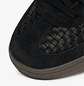 adidas Handball Spezial Basket Weave Black Trace Khaki - Thumbnail 4