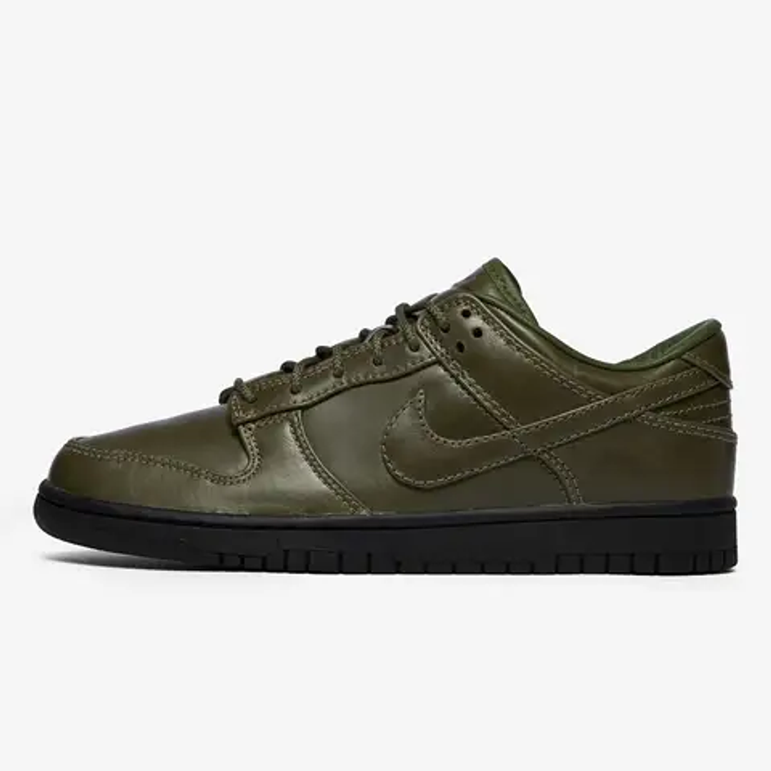 Nike Dunk Low Retro Premium Army Olive Black 1