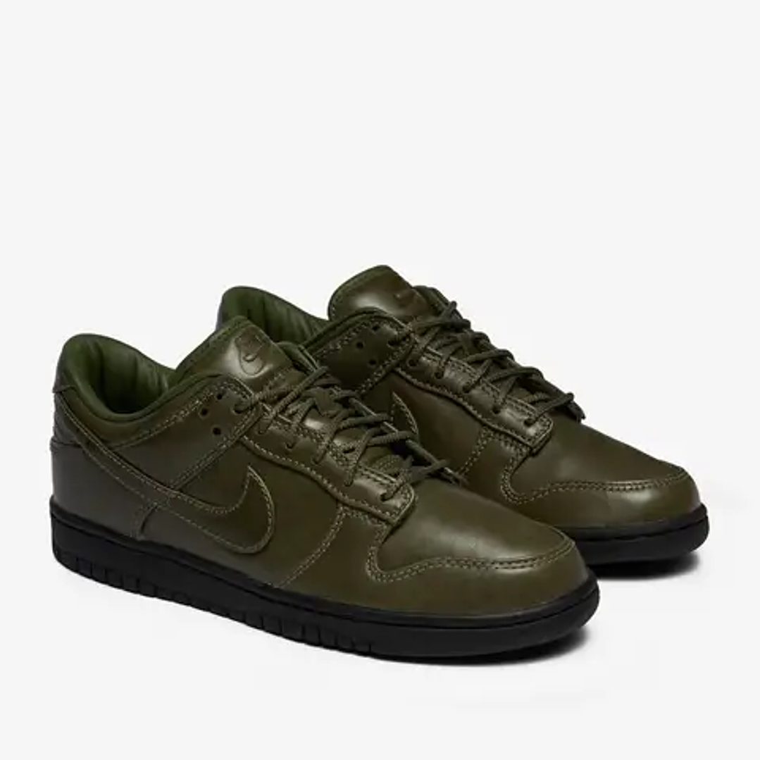 Nike Dunk Low Retro Premium Army Olive Black 2