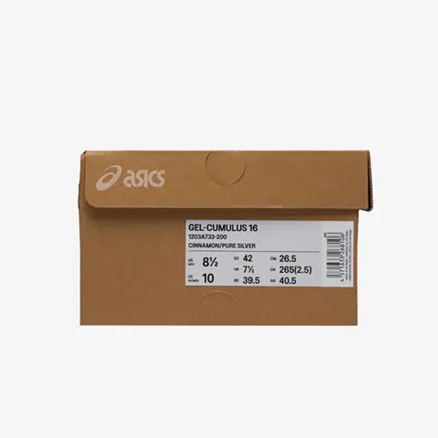 ASICS Gel-Cumulus 16 Cinnamon Pure Silver 6